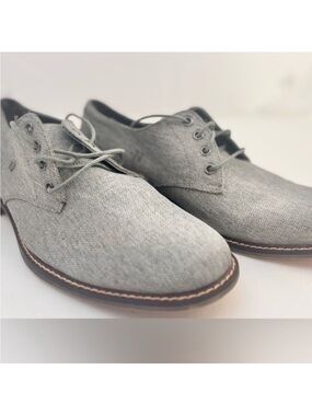 B2 Men's Elegant Gray Oxford Dress Shoes Size 45 / US 11-11.5